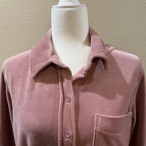 GAP Velour Shacket NWT - Picture 3 of 7